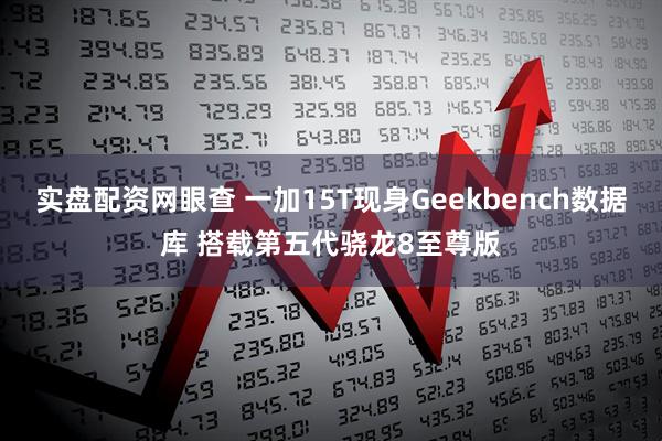 实盘配资网眼查 一加15T现身Geekbench数据库 搭载第五代骁龙8至尊版